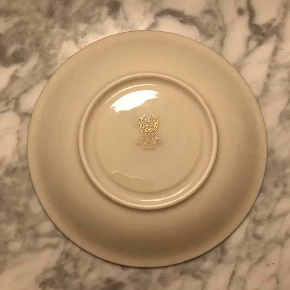 Vintage Lenox Monterey Teacup and Saucer